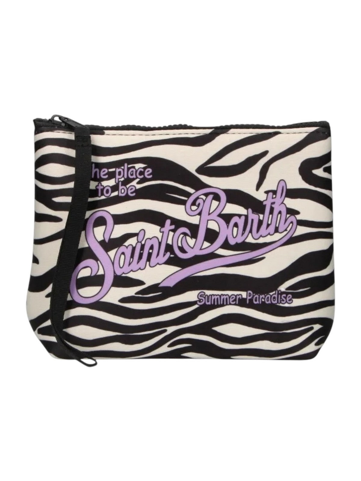 MC2 SAINT BARTH Pochette Unisex adulto  ALINE 03322L ZEBRA COLOR 0124 gioboutiqueweb