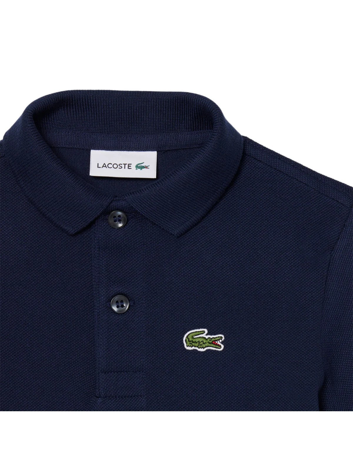 LACOSTE KIDS Polo Unisex bambino LCB NON-ORGANIC PETIT PIQUE PO 947354 UGW Blu gioboutiqueweb