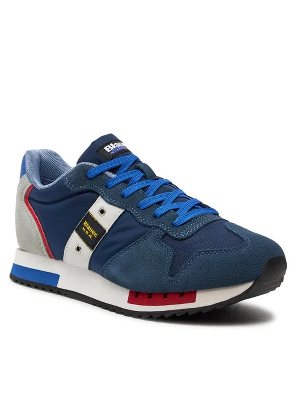 BLAUER Sneaker Uomo QUEENS01 S4QUEENS01/MES NVY/ROY Blu gioboutiqueweb