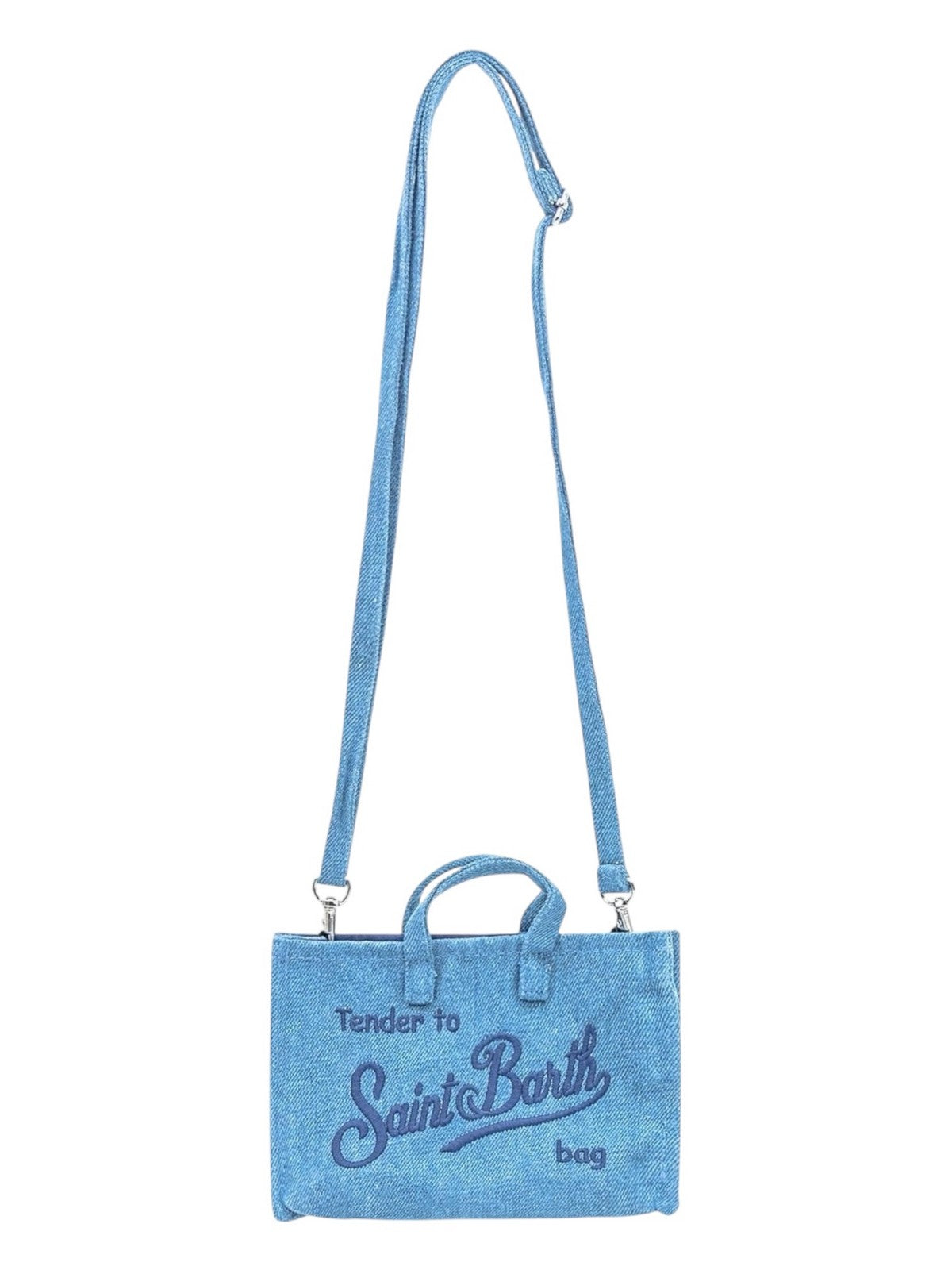 MC2 SAINT BARTH Pochette Donna  PHONE BAG DENIM 01350I DENIM EMB