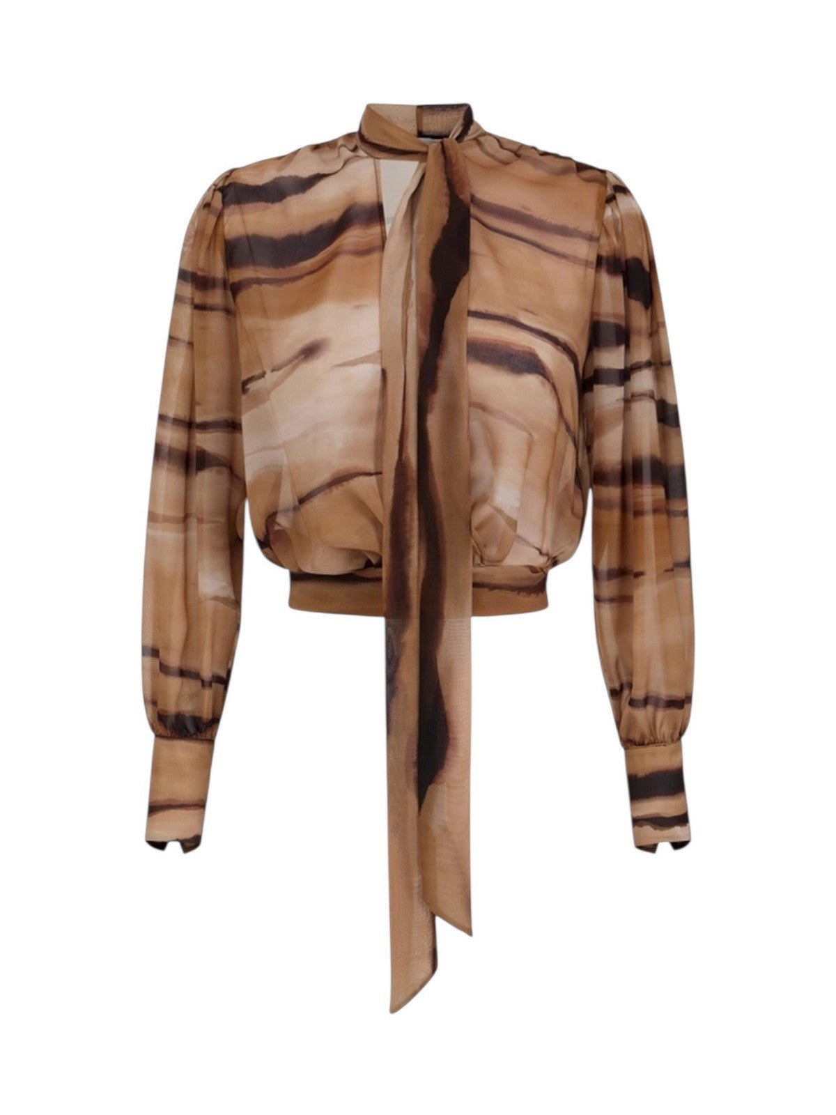 ELISABETTA FRANCHI Camicia Donna  CA16062E2 470 CAMMELLO gioboutiqueweb