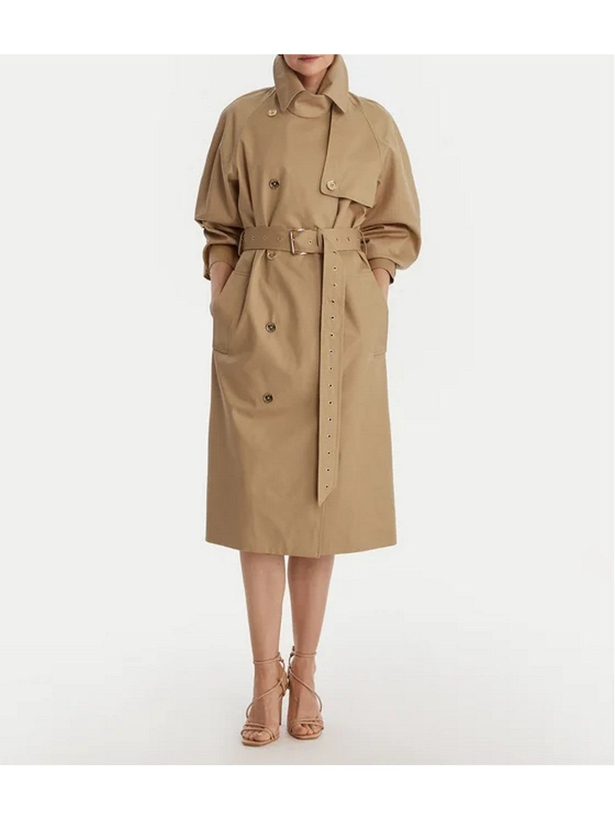 MICHAEL KORS Trench Donna  MR620FLKQH 250 KHAKI gioboutiqueweb