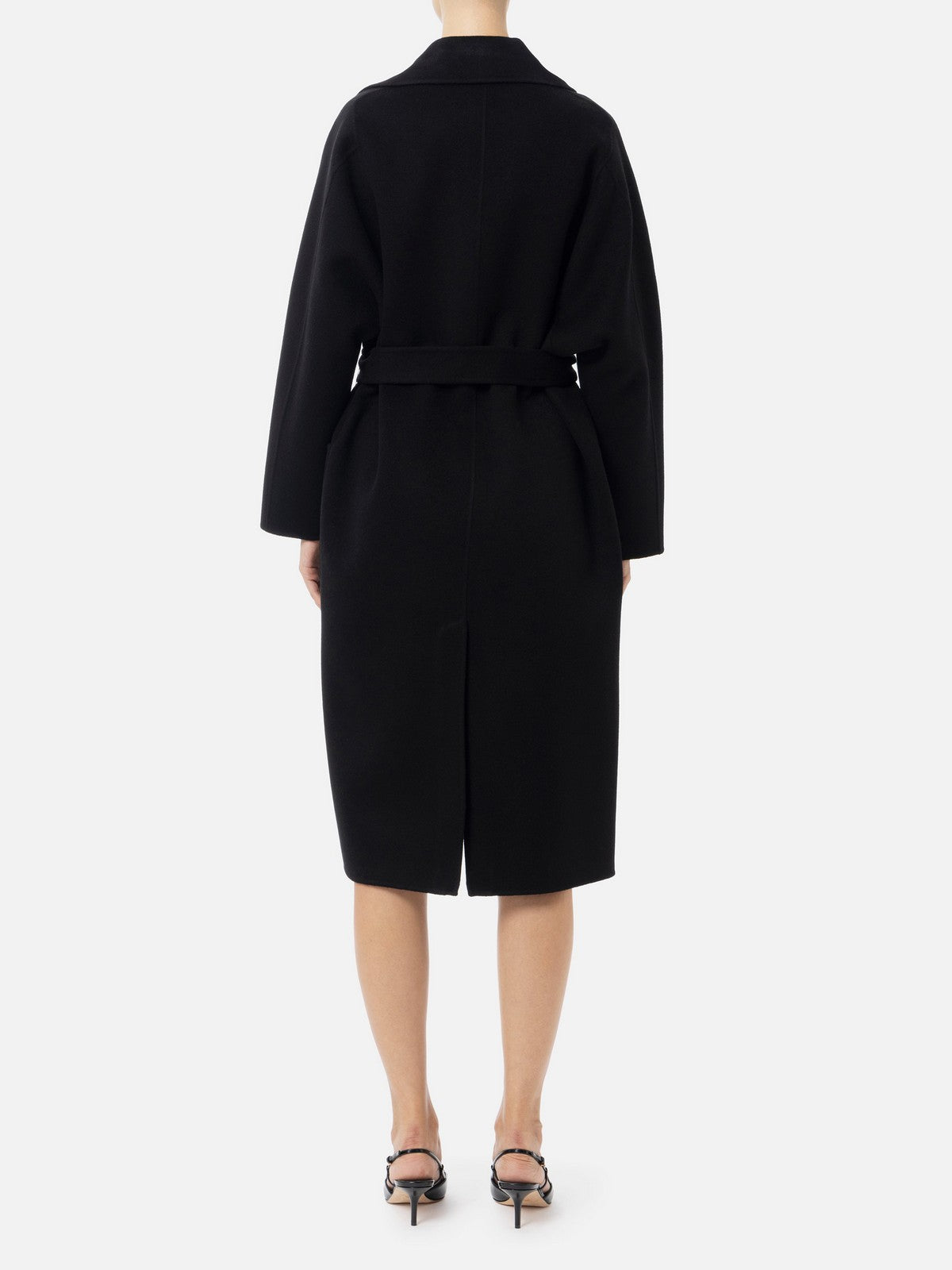 ELISABETTA FRANCHI Cappotto Donna  CP54D46E2 110 Nero gioboutiqueweb