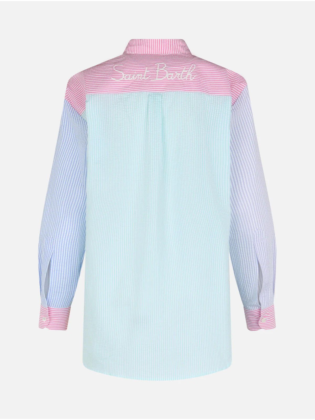 MC2 SAINT BARTH Camicia Donna  BRIGITTE 03999F Multicolore gioboutiqueweb