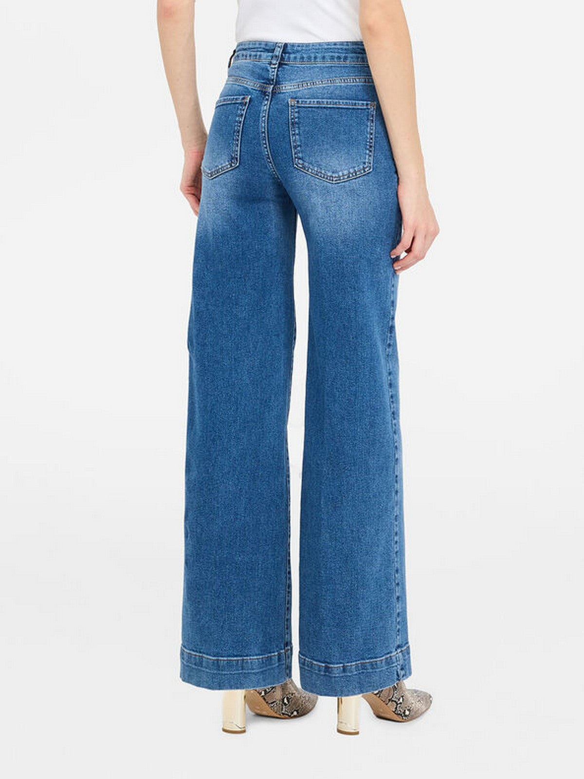 LIU JO BLACK Jeans Donna  CF5135D5027 77097 Den.Blu sand wash