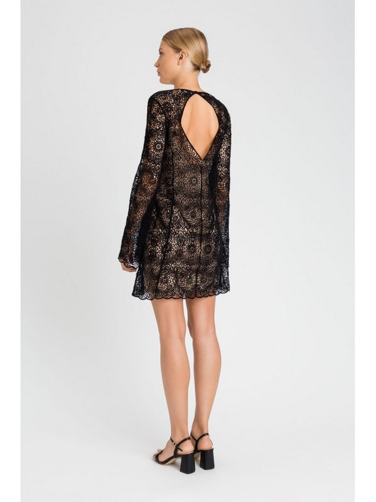 Twinset woman dress 241tt3010 00006 black
