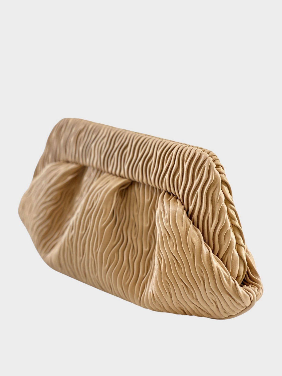 THEMOIRè Borsa Donna BIOS BAGUETTE ARRICCIATO APPLE 261WTMBB0OOAA SAND gioboutiqueweb