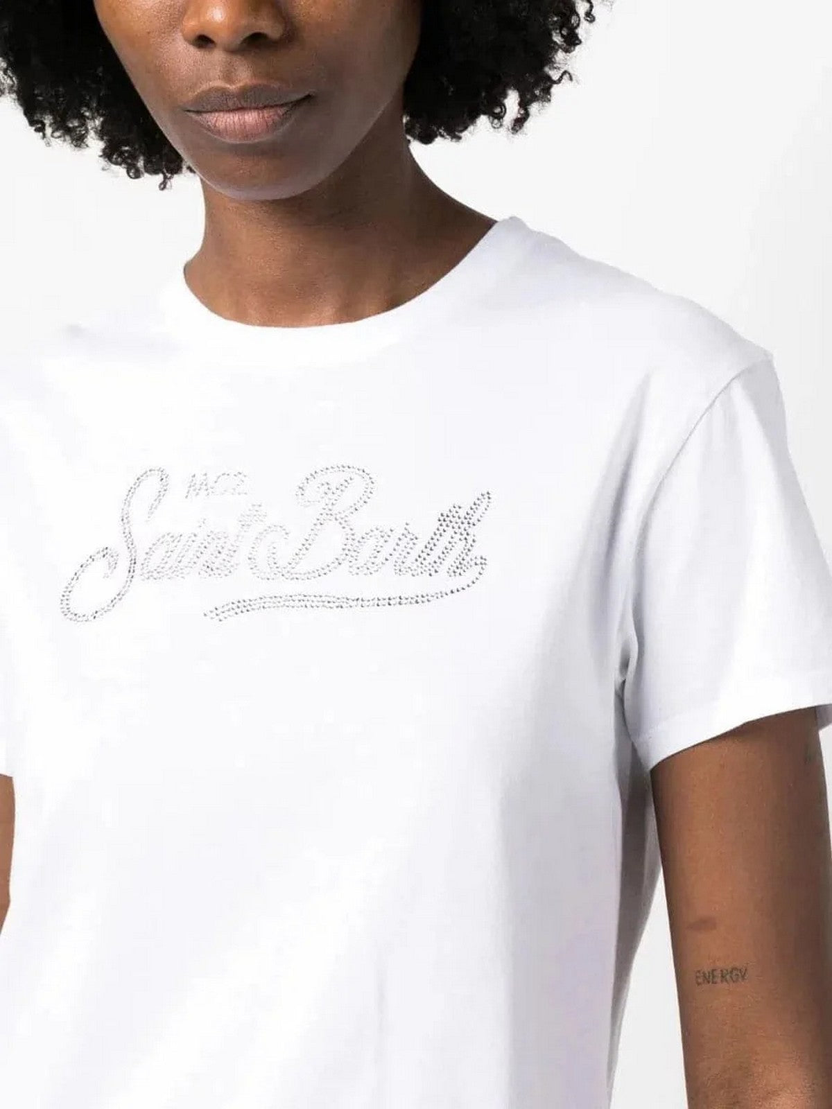 MC2 SAINT BARTH T-shirt Donna  EMILIE 06278H Bianco gioboutiqueweb