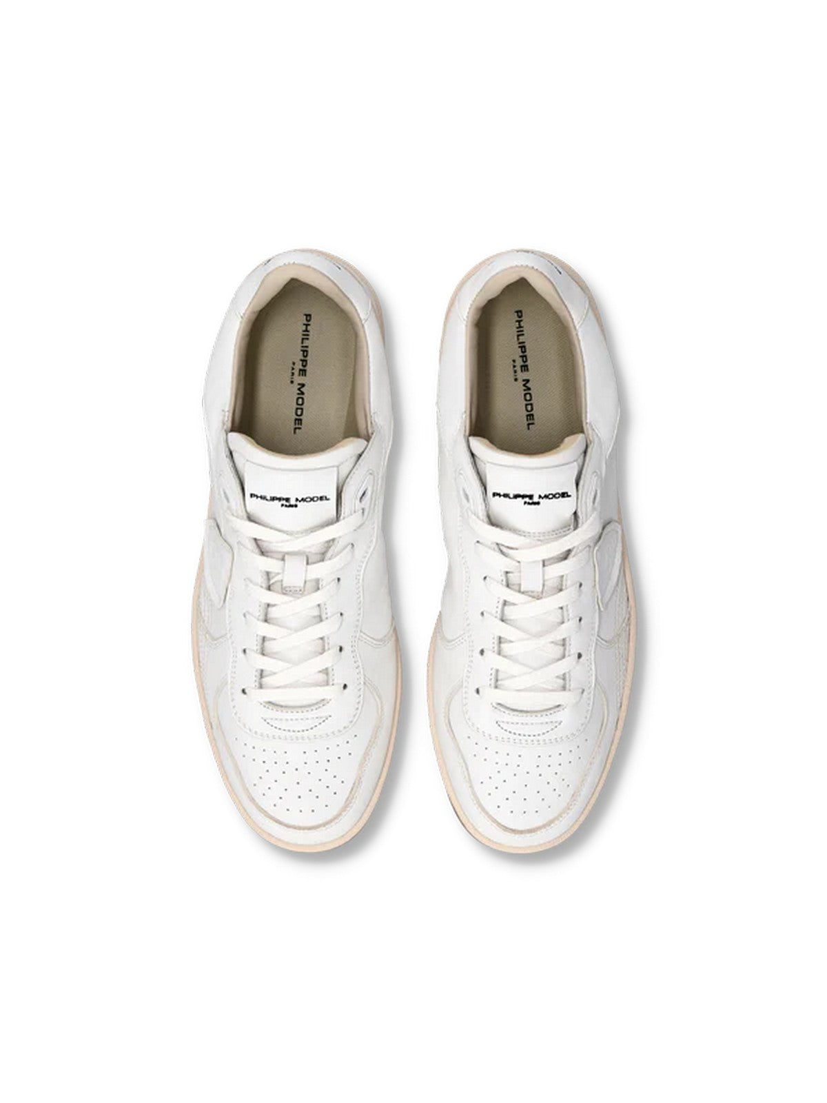 PHILIPPE MODEL Sneaker Uomo PGAL LOW MAN PGLU WW01 WEST_BLANC