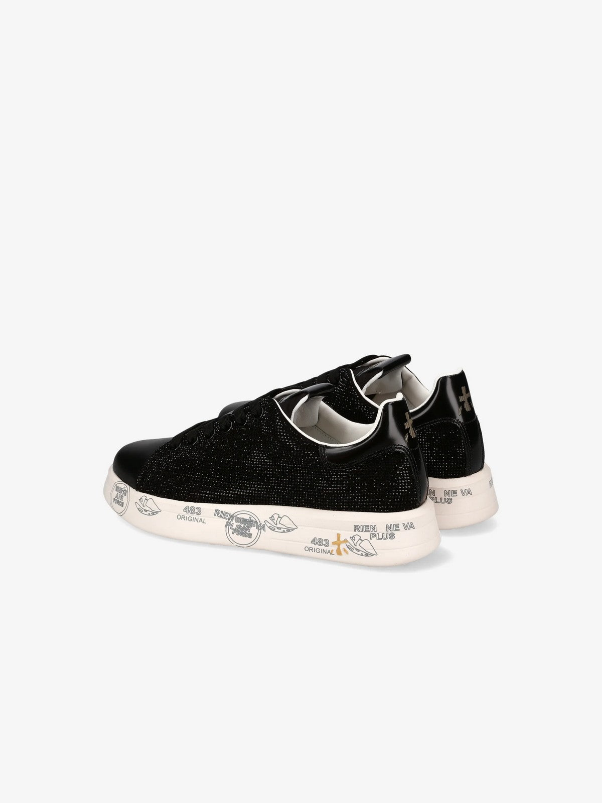 PREMIATA Sneaker Donna  BELLE VAR 7813 BLACK gioboutiqueweb