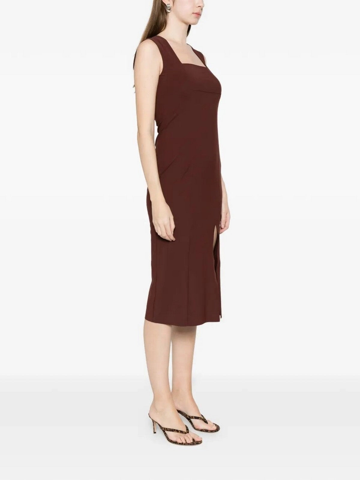 PATRIZIA PEPE Abito Donna  2A3010 JZ26 B887 WOOD BROWN gioboutiqueweb
