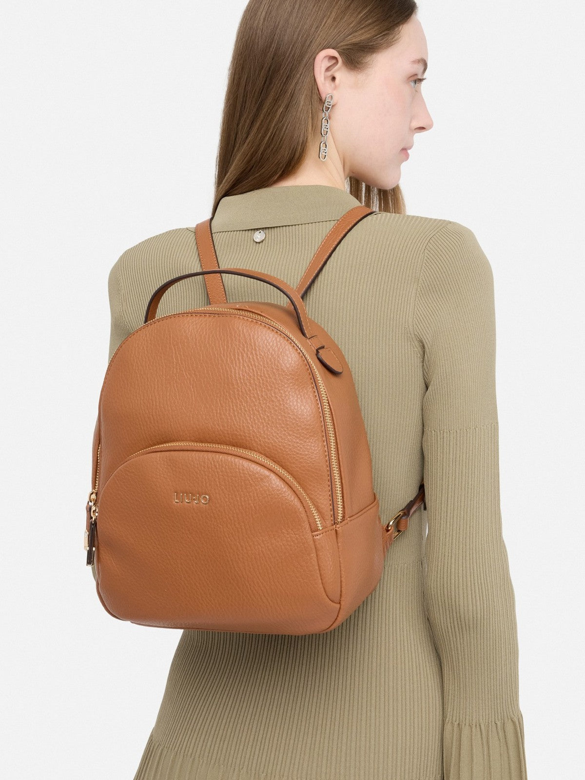 LIU JO ACCESSORIES Zaino Donna  AF5157E0027 81244 Ginger bread
