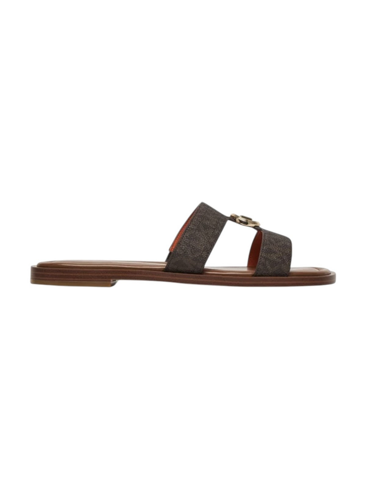 MICHAEL KORS Sandalo Donna ERIN FLAT SANDAL 40S6ERFS2B 200 BROWN