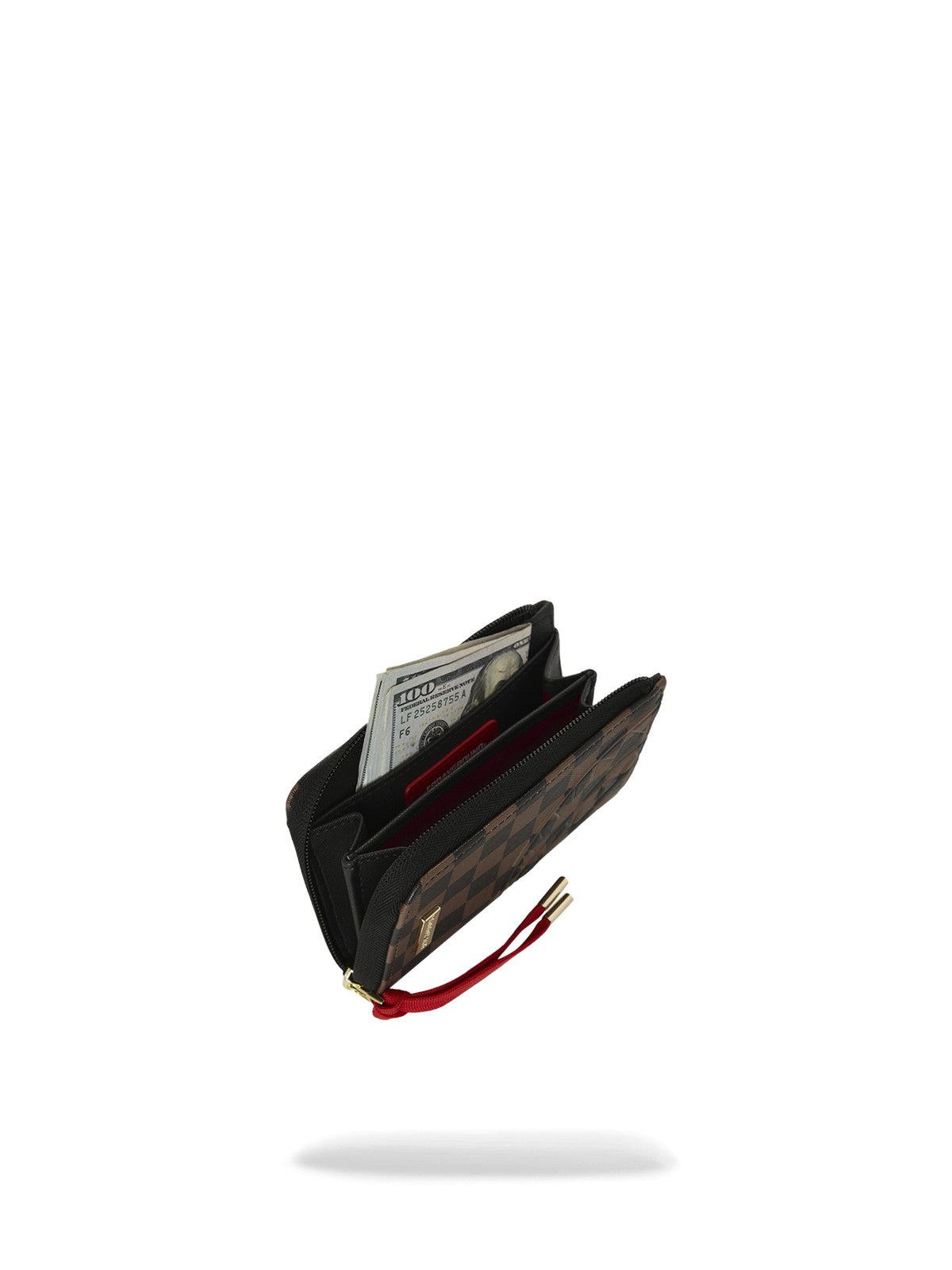SPRAYGROUND Portafoglio Unisex adulto RED REDEMPTION  WALLET 910W8902NSZ Marrone gioboutiqueweb