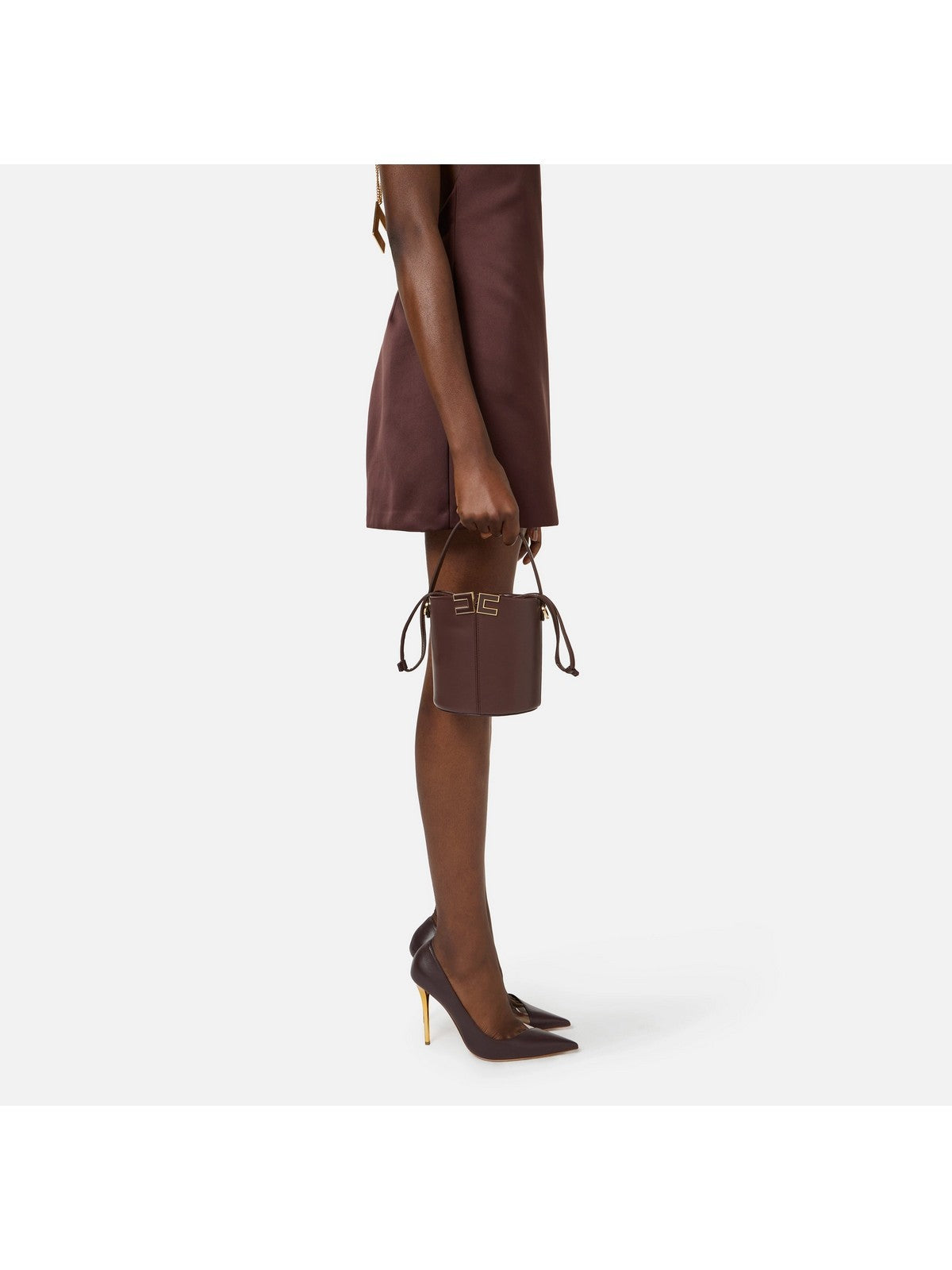 ELISABETTA FRANCHI Borsa Donna  BS92A61E2 644 CACAO