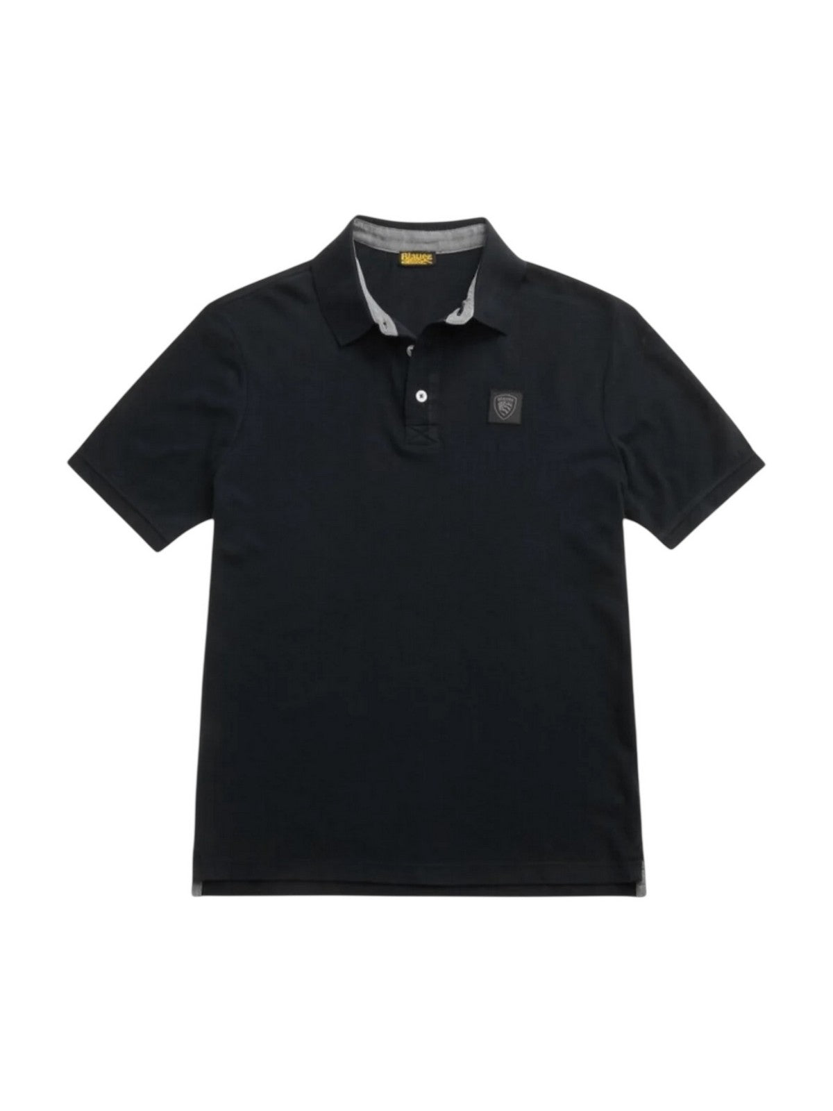 BLAUER Polo Uomo ALBAN 25SBLUT02309 007125 999 NERO gioboutiqueweb