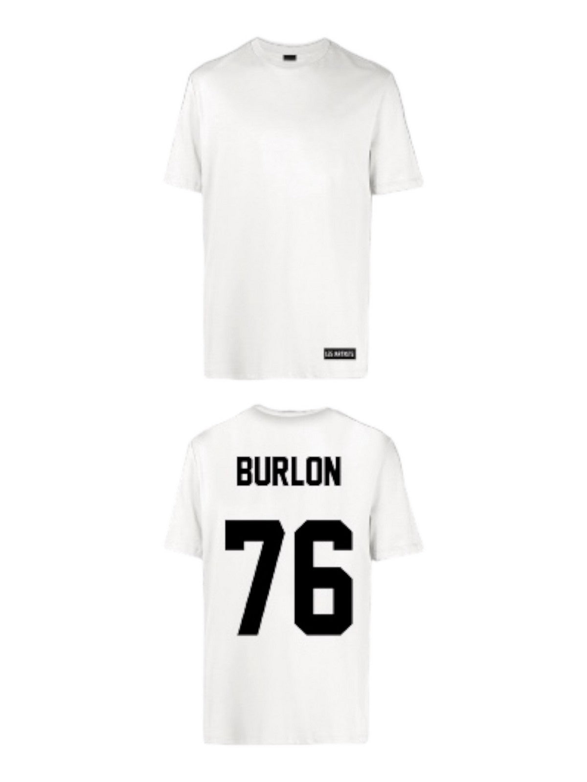 T-shirt Les Artists i męski Polo 24sslats574 White