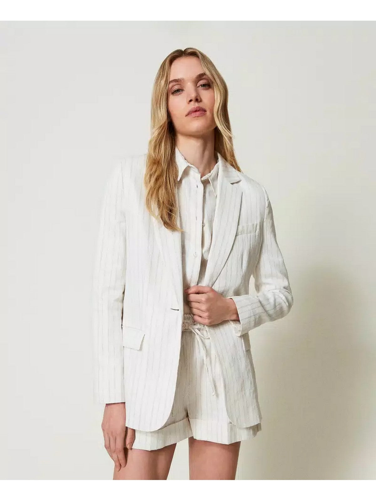 Twinset Women's Jacket 241tt2220 11611 White