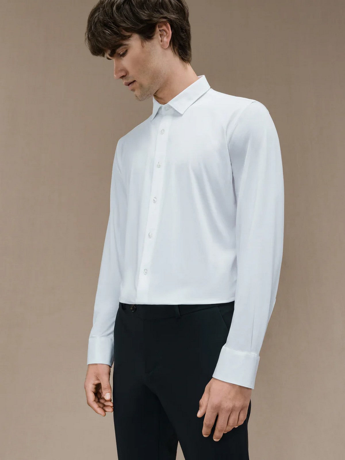 RRD Camicia Uomo OXFORD OPEN SHIRT W24251 09 Bianco gioboutiqueweb