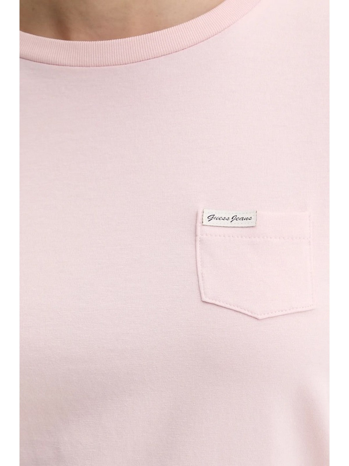 GUESS T-shirt Donna GJ SS SLIM PKT TEE W5RI52 J1314 G65F SOFT ROSE gioboutiqueweb