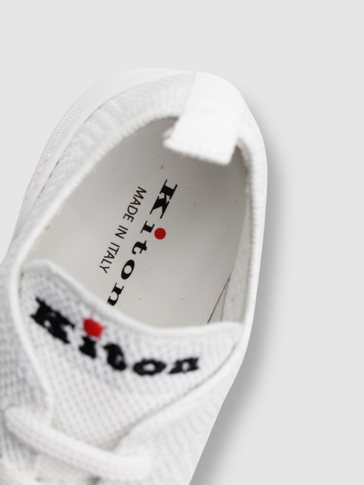 KITON Sneaker Uomo  USSFITSN00809010BJ WHITE Bianco gioboutiqueweb