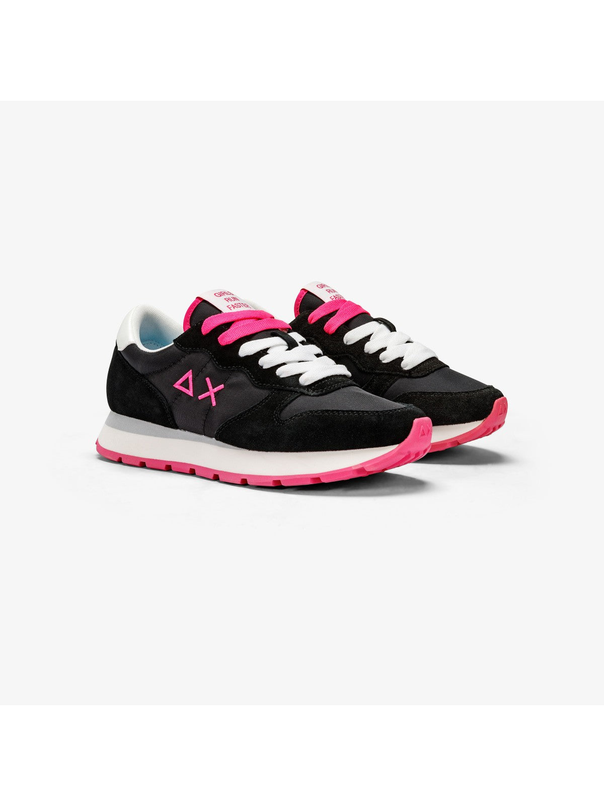 Sun68 Sneaker Woman Ally Solid Nylon Z34201 11 Czarny