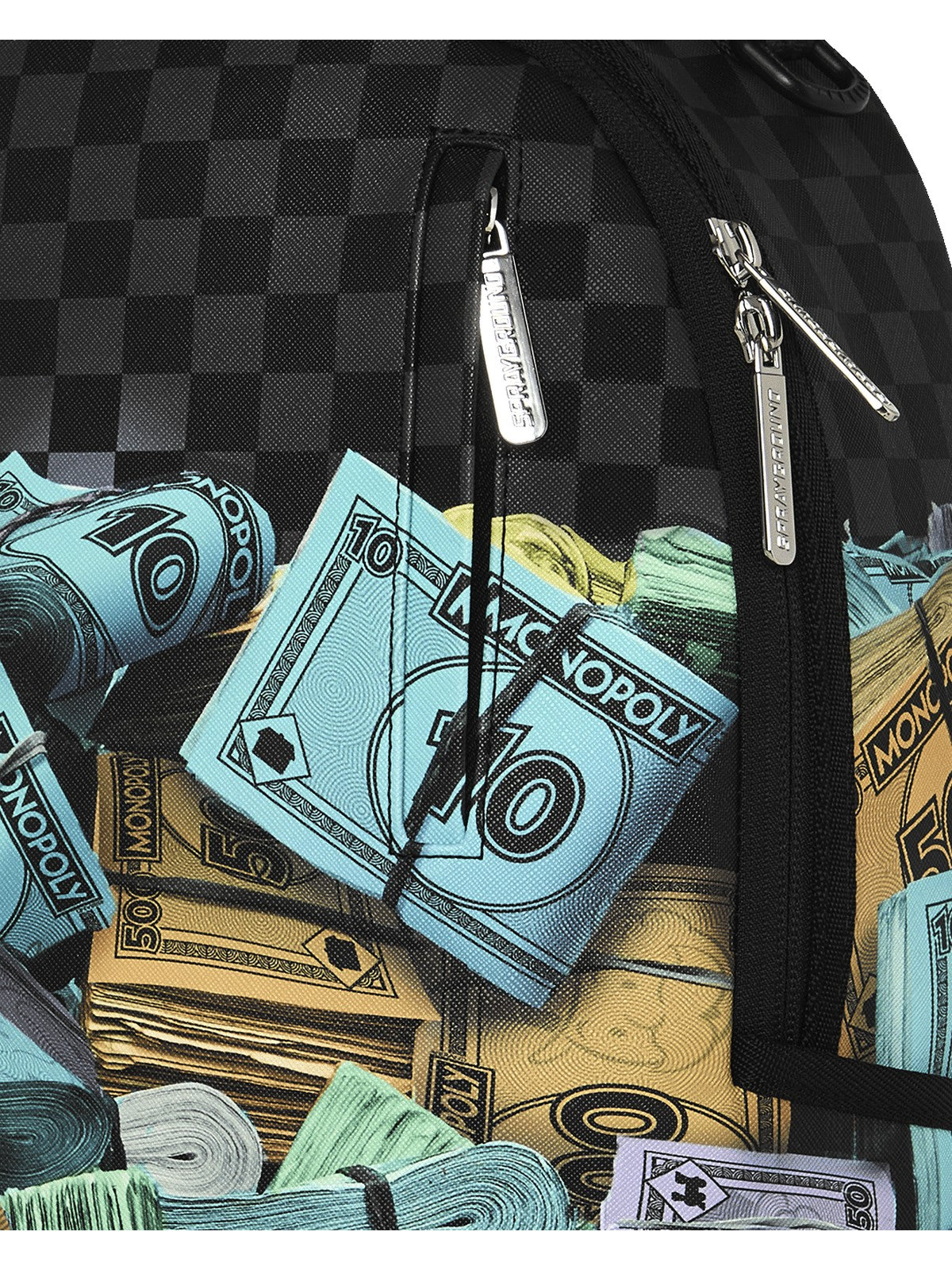 SPRAYGROUND Zaino Unisex adulto MONOPOLY MONEY STACKS DLXSV BACKPACK 910B8782NSZ Blu