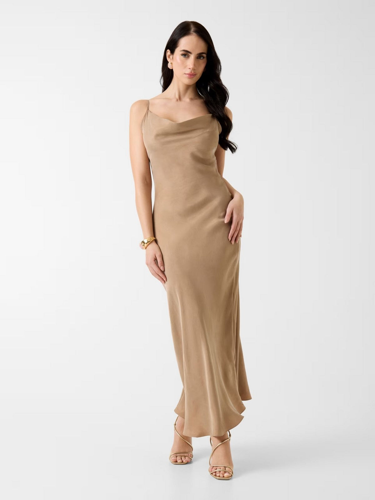 GUESS Abito Donna Akilina Dress W6GK94 W2266 G1DQ WET SAND