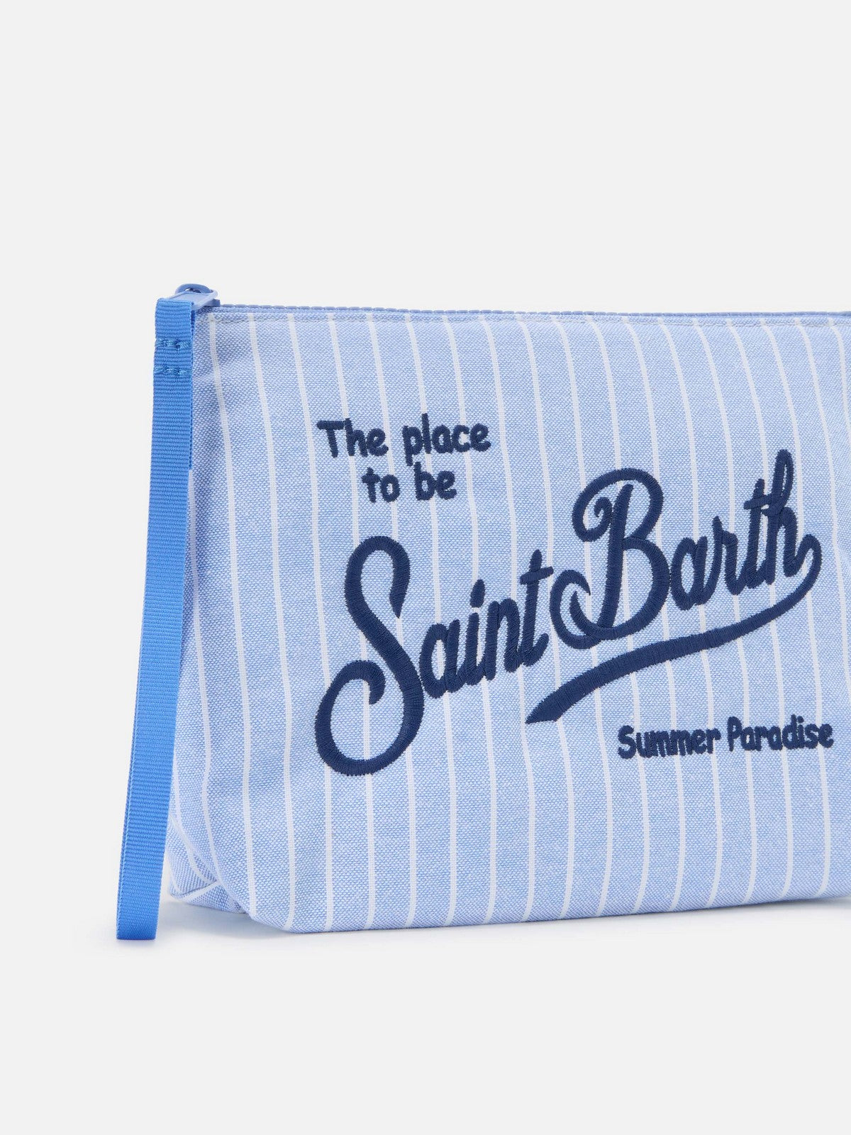MC2 SAINT BARTH Pochette Unisex adulto  ALINE COTTON 00563L BIG STRIPES 31 EMB