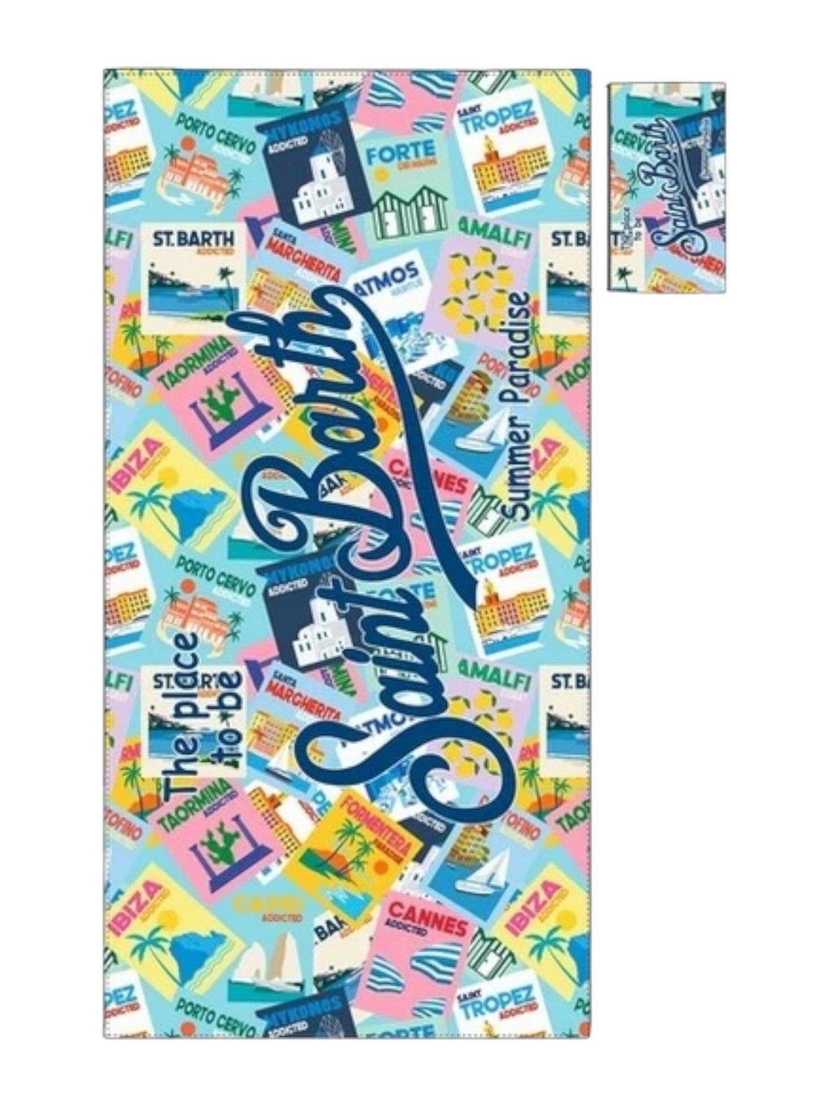 MC2 SAINT BARTH Telo mare Donna  AIDAN 02726F Multicolore gioboutiqueweb