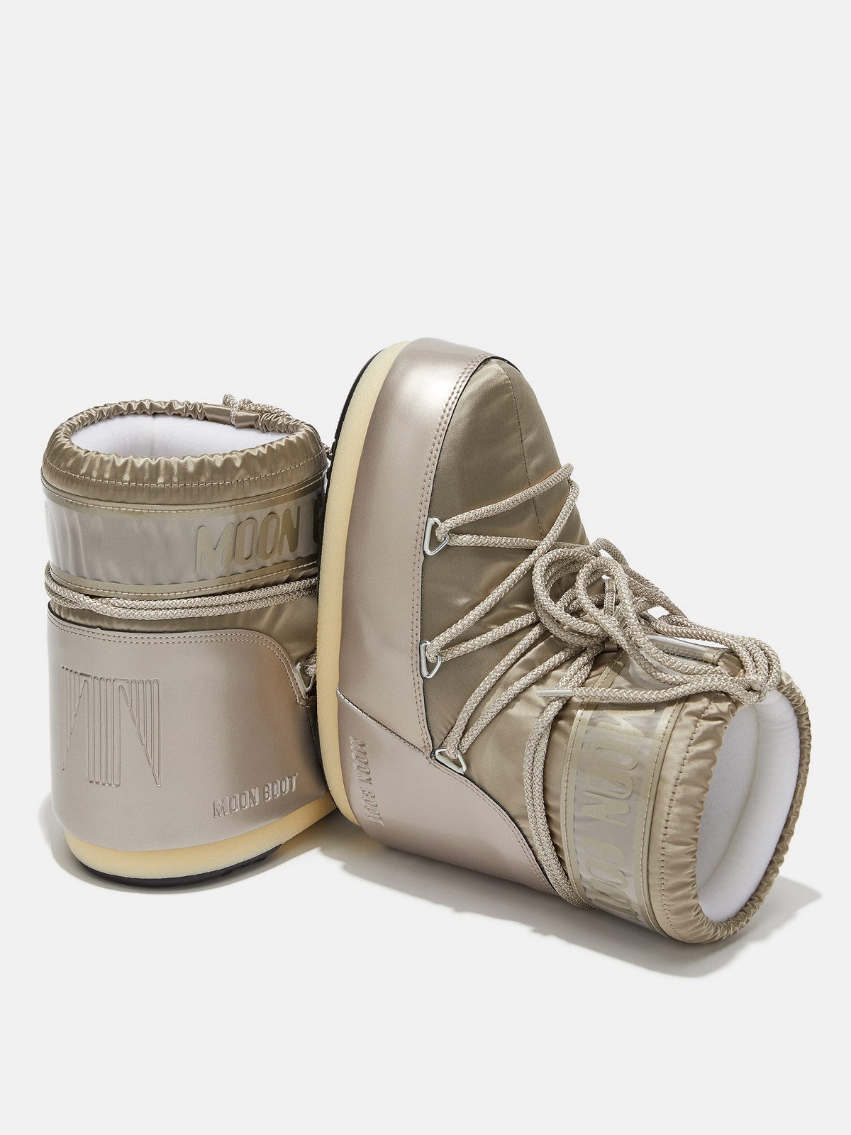 MOON BOOT Stivali e Stivaletti Donna  80D1409350-B003 PLATINUM