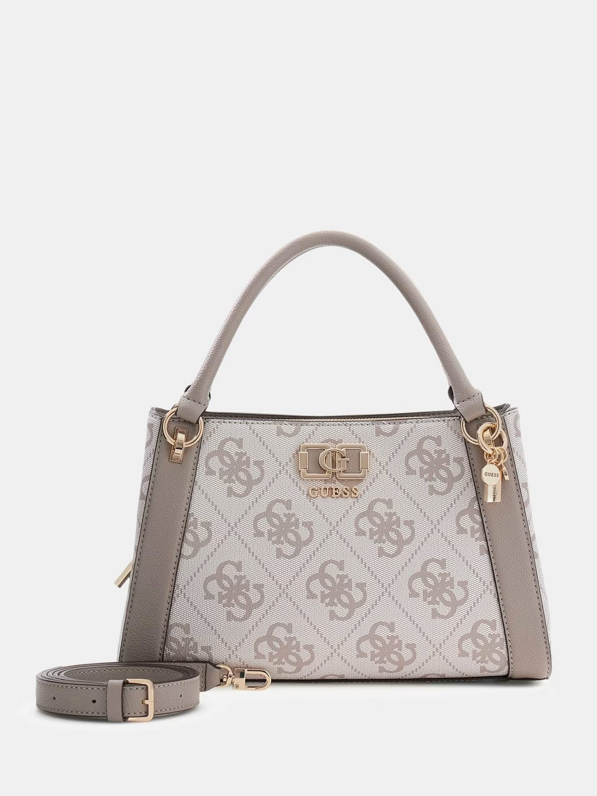 GUESS Borsa Donna KARNILLA LOGO GFRIEND SATHEL HWOS99 01060 DKO DARK TAUPE LOGO