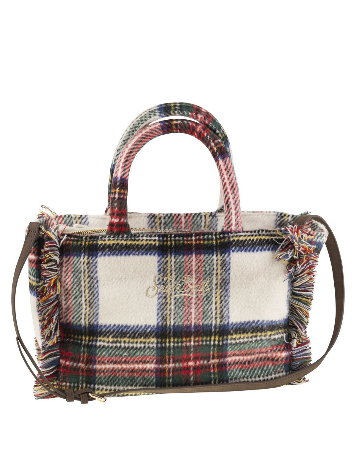 MC2 SAINT BARTH Borsa Donna  COLETTE WOOL 01361I TARTAN 10OR EMB