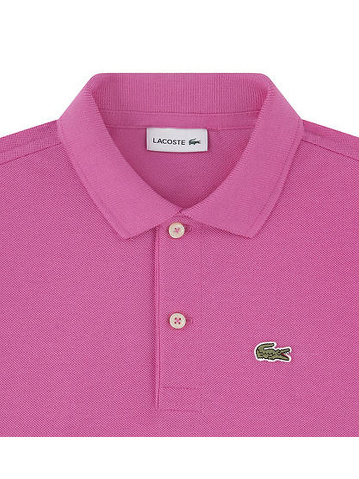 LACOSTE KIDS Polo Unisex bambino LCB NON-ORGANIC PETIT PIQUE PO 947354 GLH FUXIA