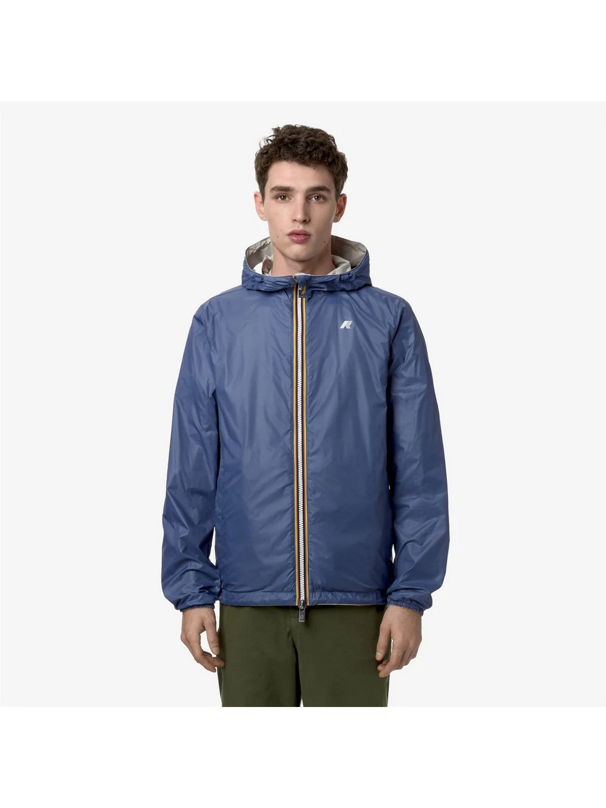 K-WAY Giubbino Uomo Jake Eco Plus Double K2124EW ANF Beige gioboutiqueweb