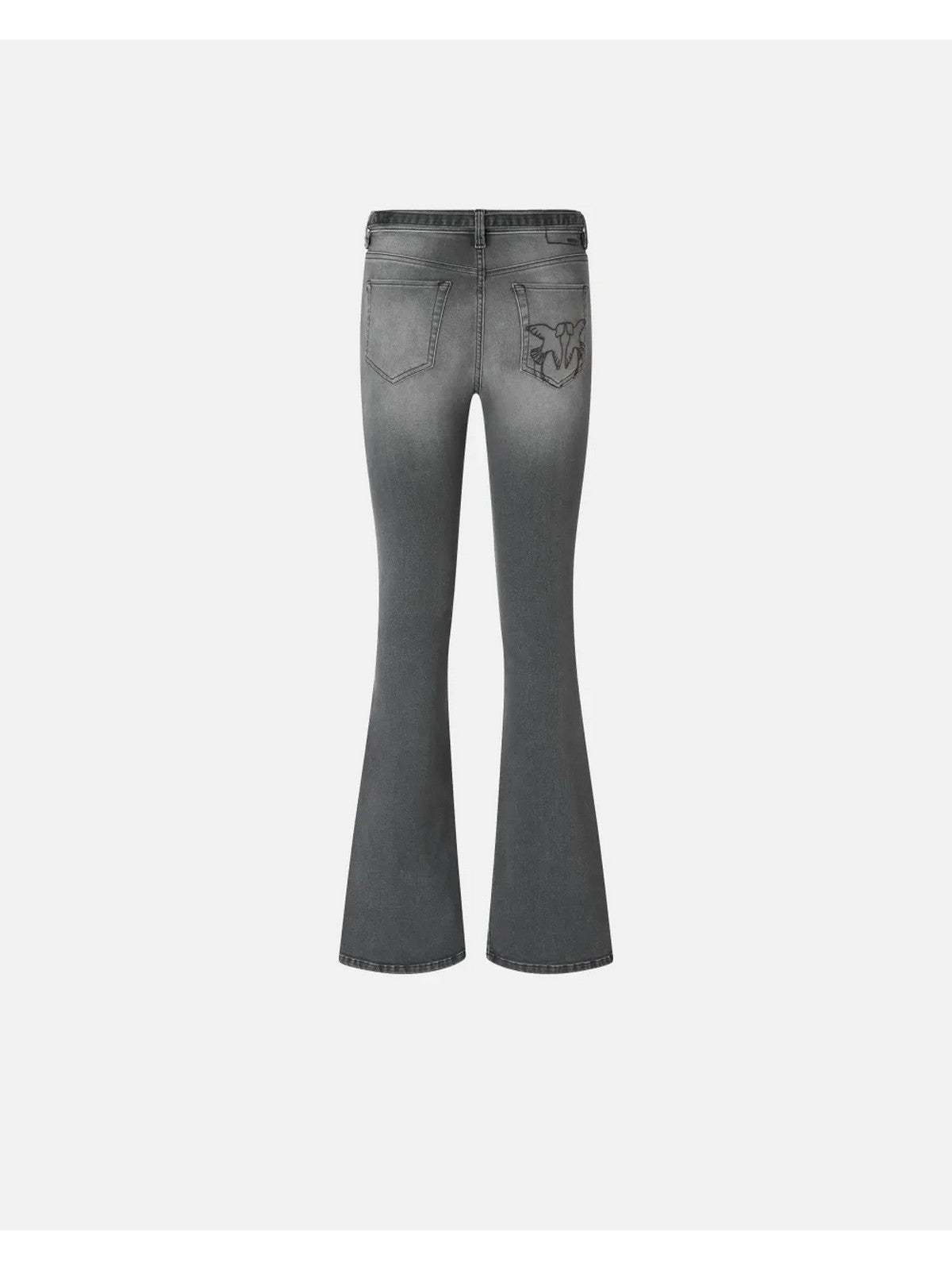 PINKO Jeans Donna FLORA FLARE 100166-A2S2 PJ9 LAVAGGIO DARK GRAY gioboutiqueweb
