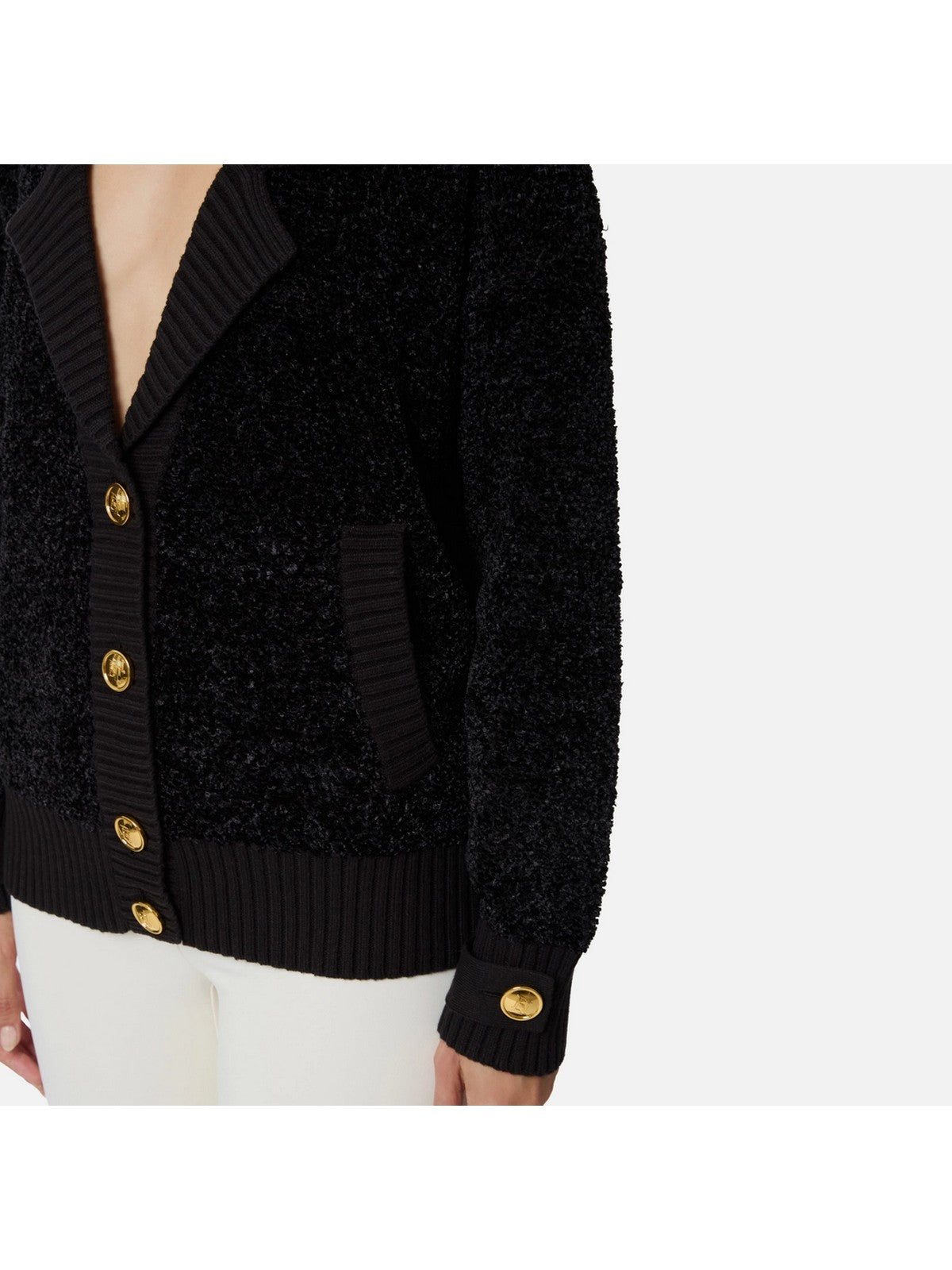 ELISABETTA FRANCHI Maglia Donna  MK44S57E2 110 Nero gioboutiqueweb