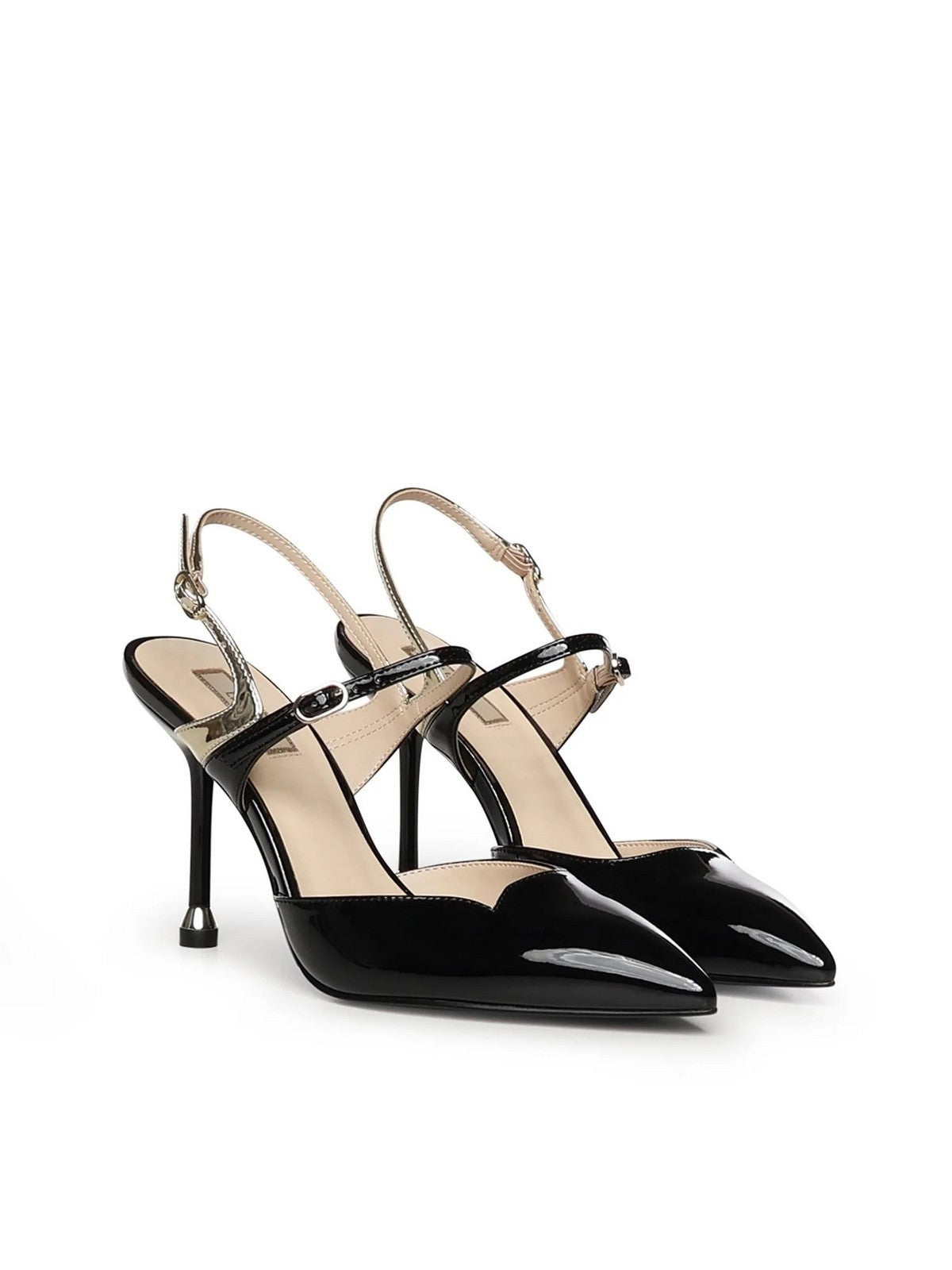 LIU JO Décolleté Donna DEMI SA6009EX342 S1189 BLACK/LIGHT GOLD gioboutiqueweb
