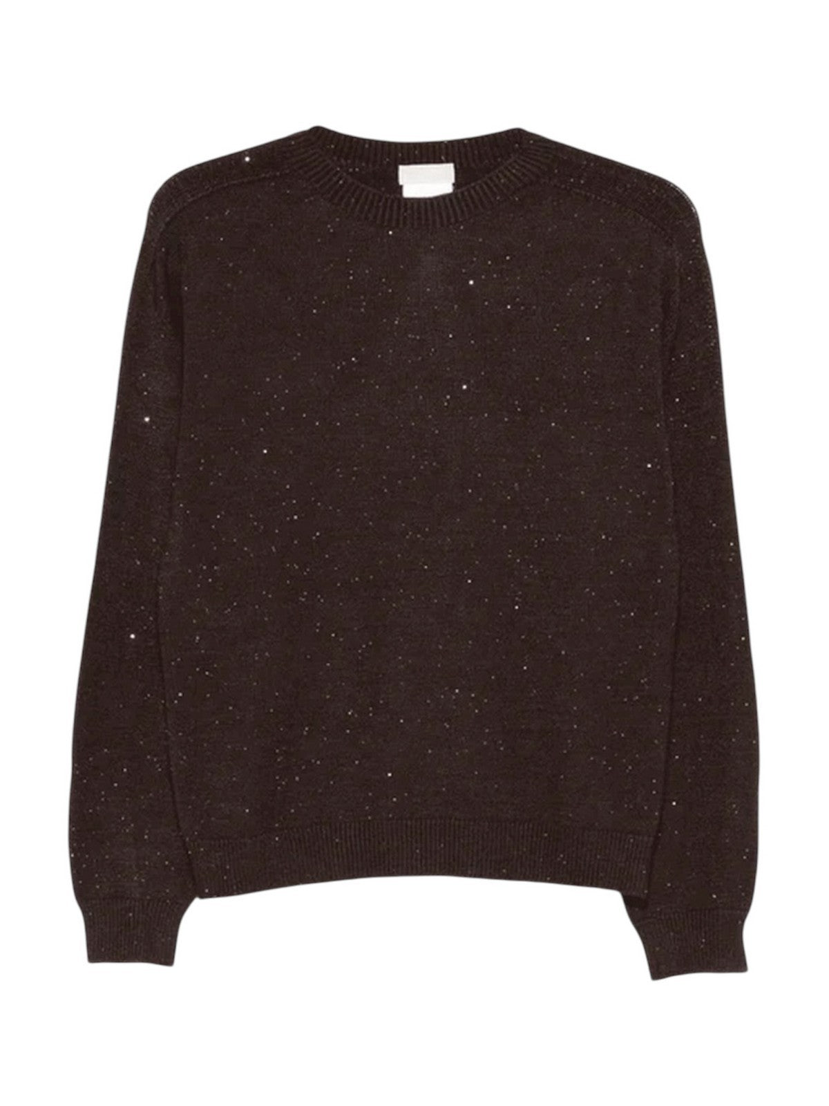 LIU JO WHITE Maglione Donna  MF5483MA27R A4367 Cioccolato met