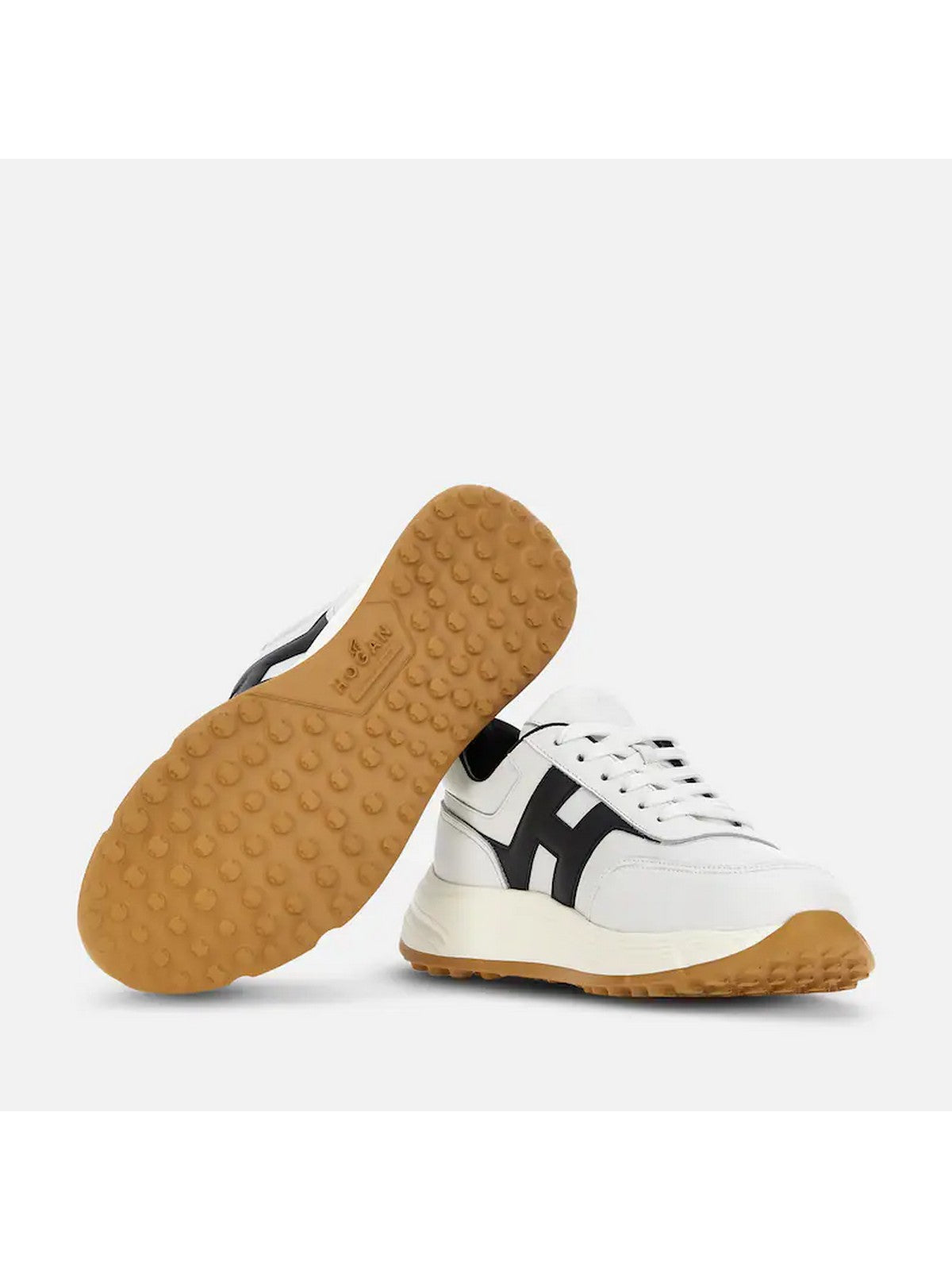 HOGAN Sneaker Uomo  HXM5630FR30U6U1353 B001(BIANCO)+U805(NOTTE) gioboutiqueweb
