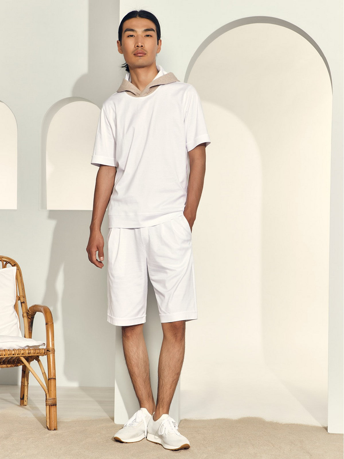 GRAN SASSO T-Shirt e Polo Uomo  60153/80702 005 Bianco gioboutiqueweb