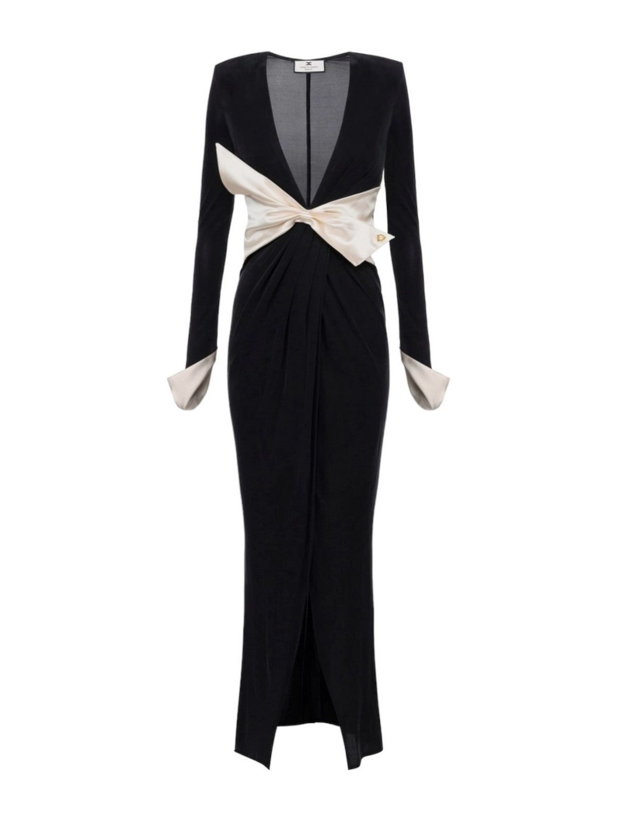 ELISABETTA FRANCHI Abito Donna  AB64446E2 685 Nero gioboutiqueweb