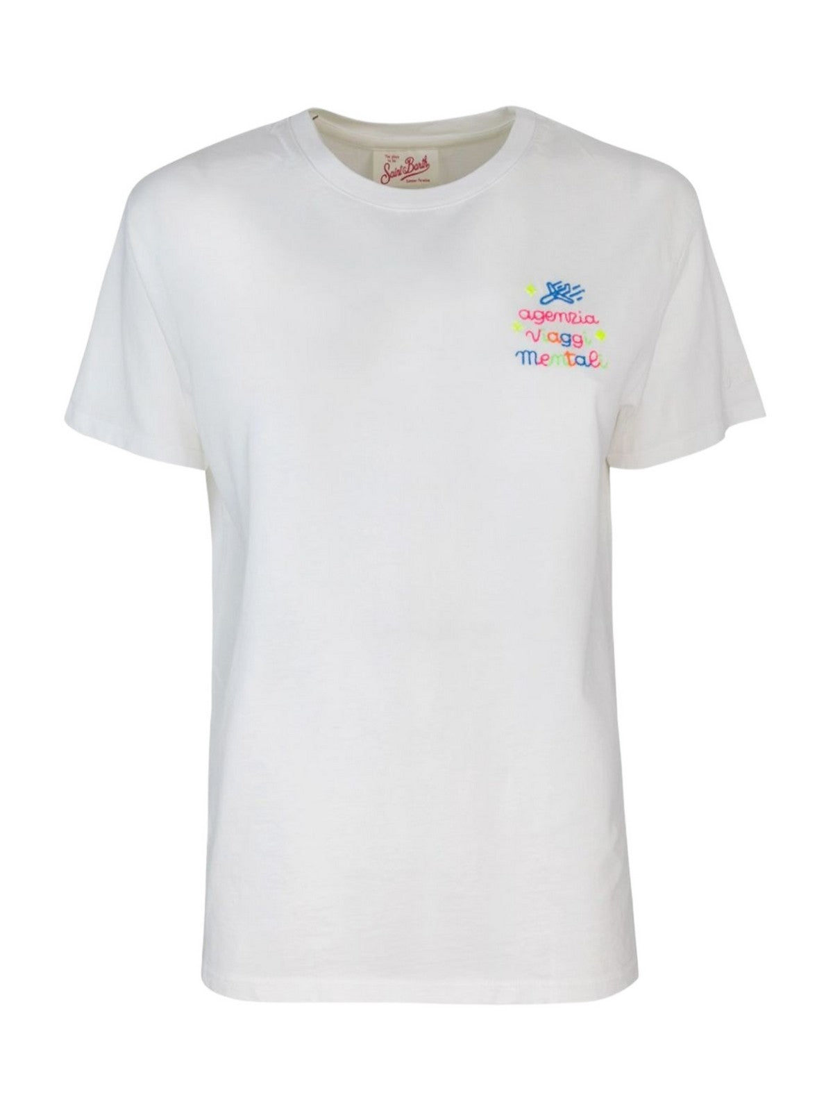 MC2 SAINT BARTH T-Shirt e Polo Donna  EMILIE 00563F Bianco gioboutiqueweb
