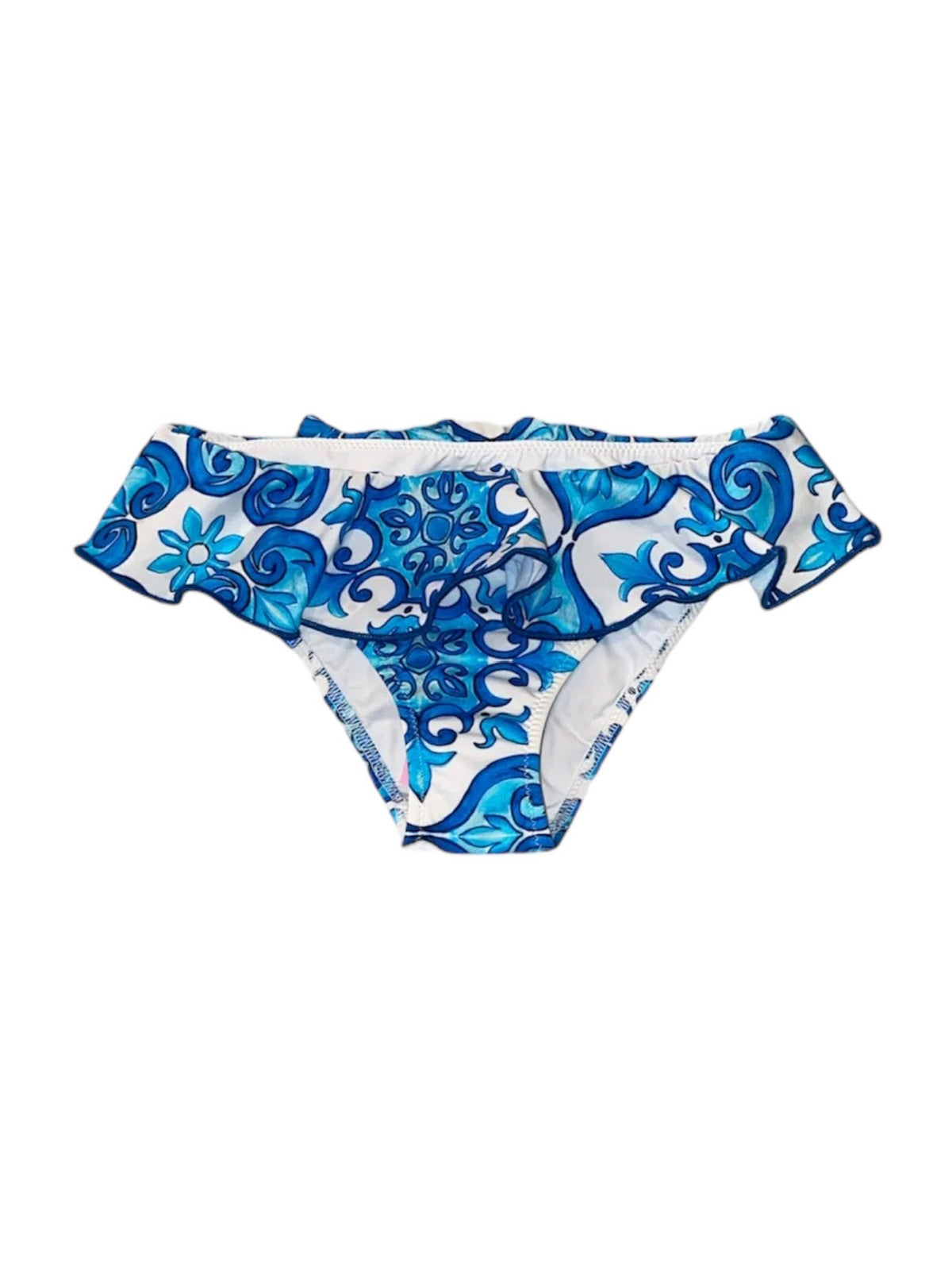 Costume de salle de bain MC2 Saint Barth Girls and Girls Fanny 01189b blanc