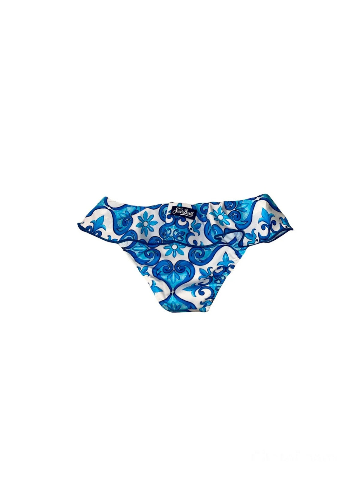 Costume de salle de bain MC2 Saint Barth Girls and Girls Fanny 01189b blanc
