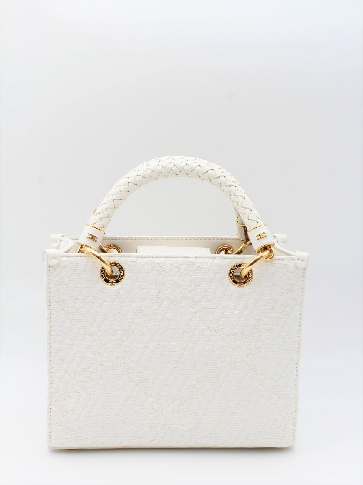 ELISABETTA FRANCHI Borsa Donna  BS13A51E2-360 Avorio gioboutiqueweb