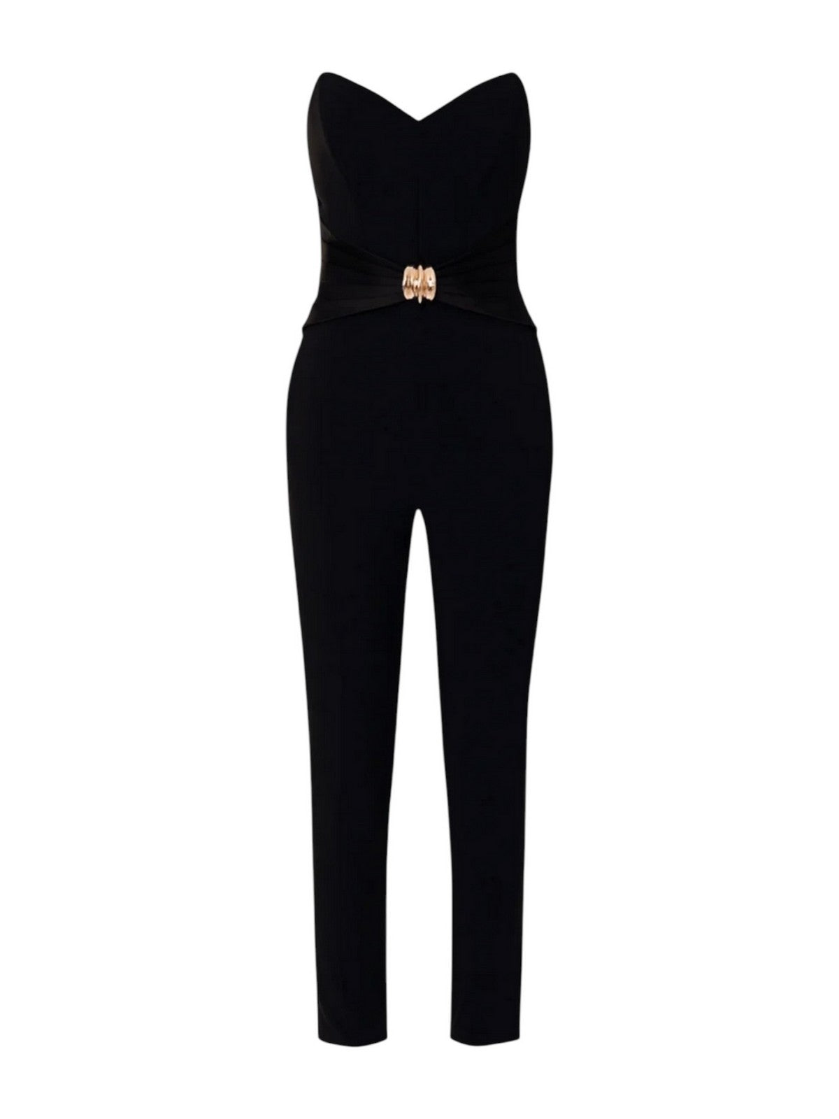 ELISABETTA FRANCHI Tuta Donna  TU03951E2-110 Nero gioboutiqueweb