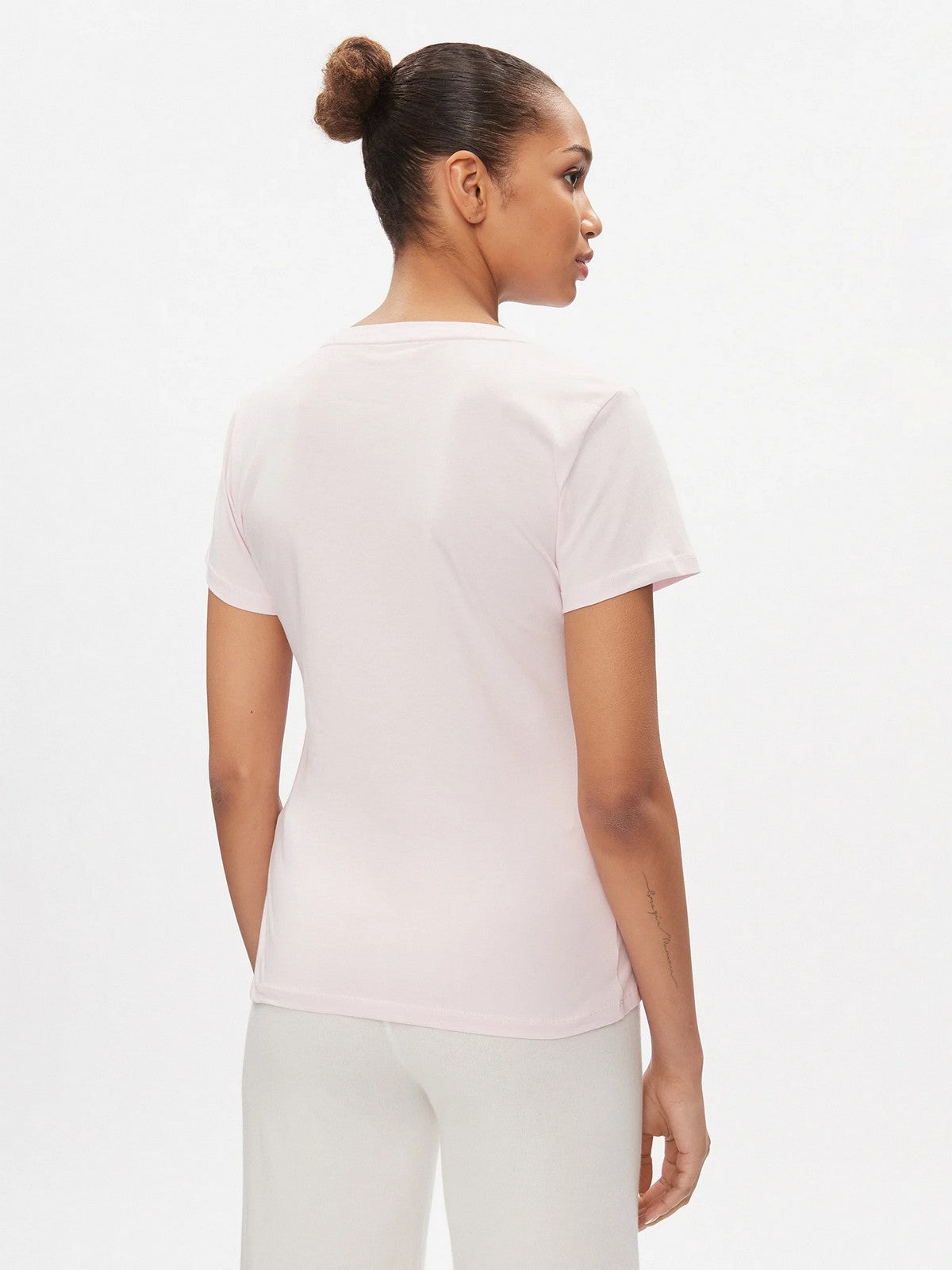 Liu Jo Sport T-Shirt und Pole Frau TA4246JS003 32808 Rosa