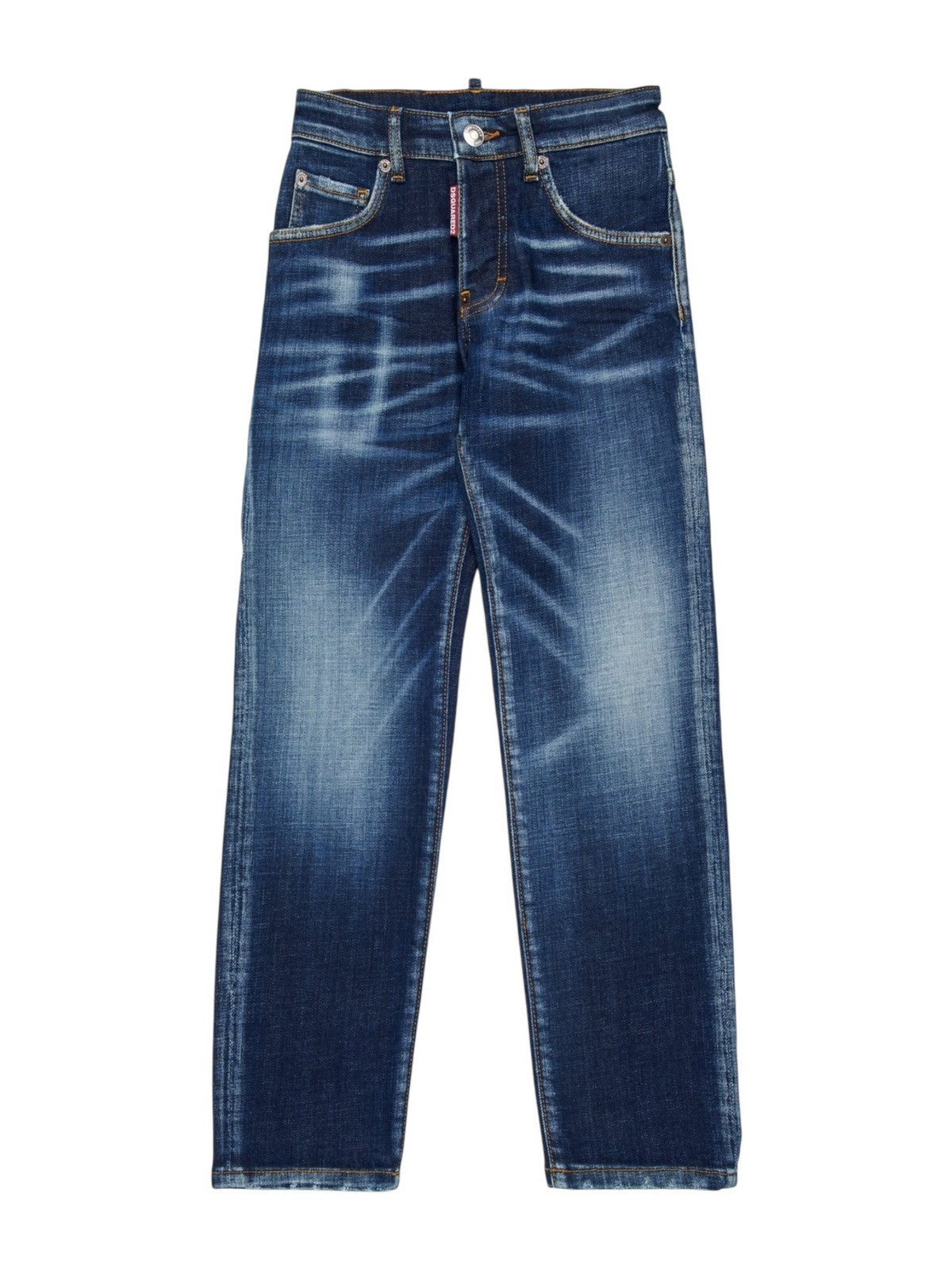 DSQUARED2 Jeans Bambini e ragazzi  DQ0731 D0AES DQ01 BLUE DENIM gioboutiqueweb