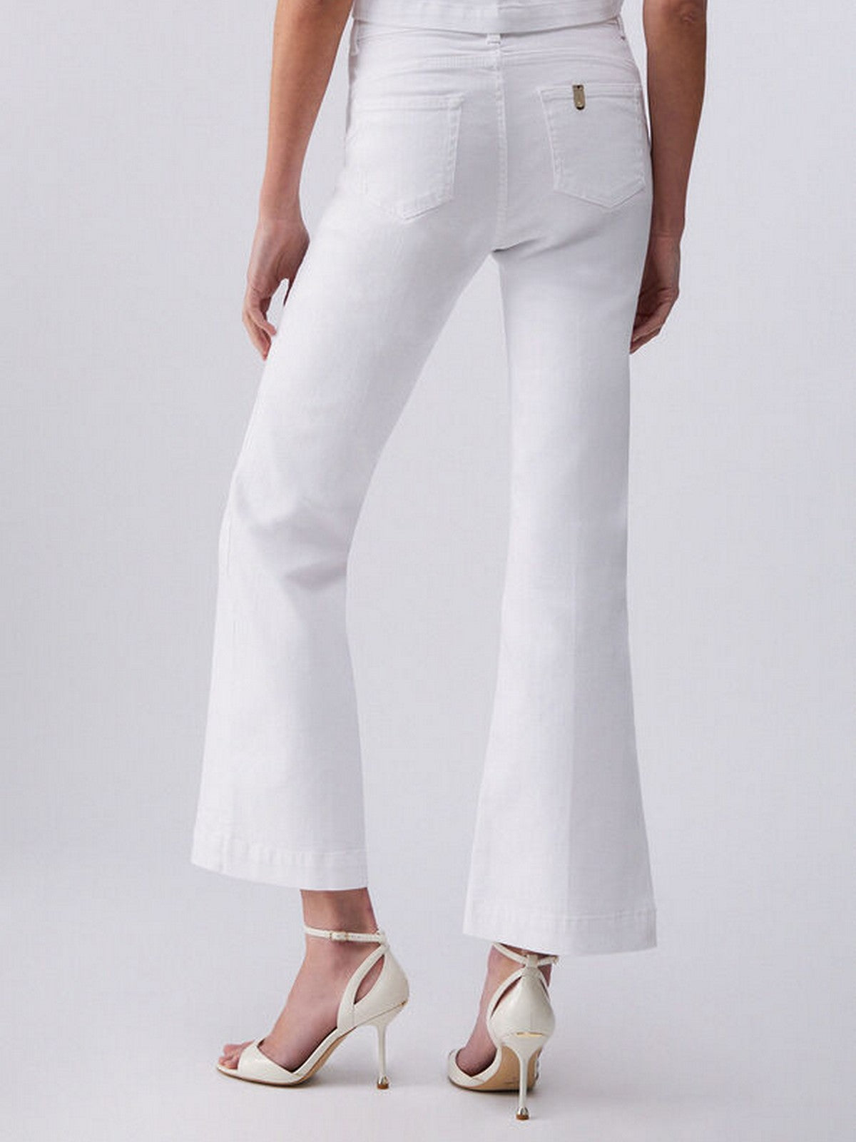 LIU JO BLUE DENIM Pantalone Donna  UA6162T456A 11111 BIANCO OTTICO gioboutiqueweb